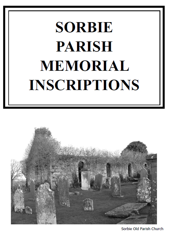 Sorbie Parish Graveyards MI 2011