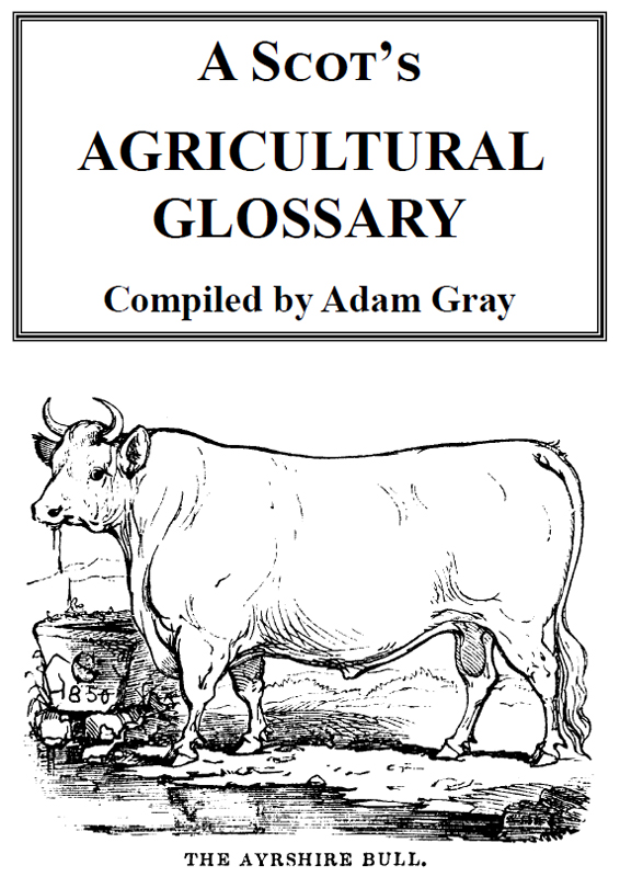 A Scot's Agricultural Glossary 2020