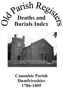 Canonbie OPR Deaths and Burials 2020