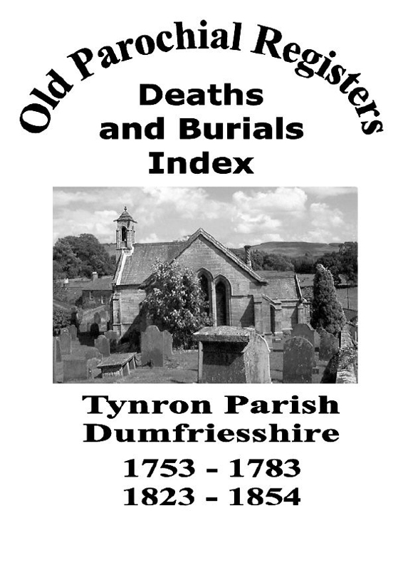 Tynron OPR Deaths and Burials 2004