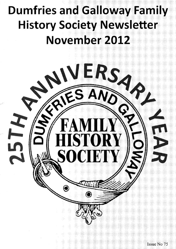 DGFHS Newsletter Vol. 075 201211