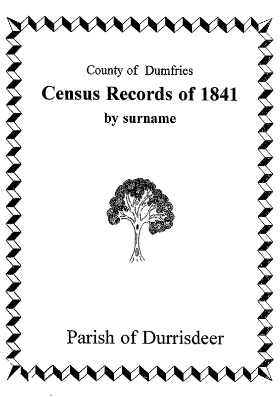1841 Census - Parish of Durisdeer