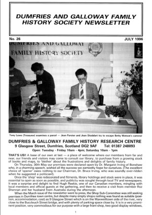DGFHS Newsletter Vol. 026 199607