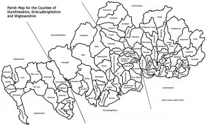 Parish Map Dumfries and Galloway