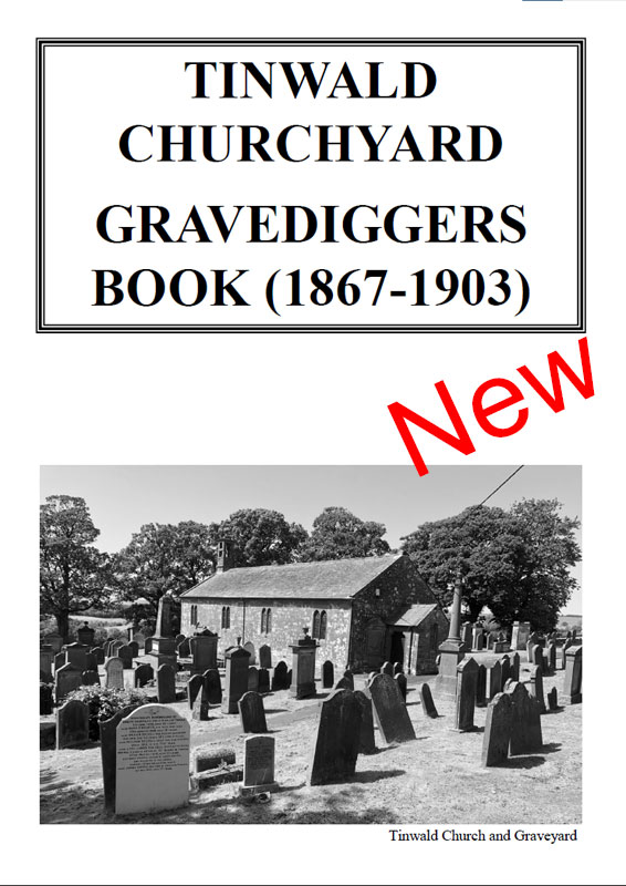 Tinwald Churchyard Gravediggers Book 2023 NEW