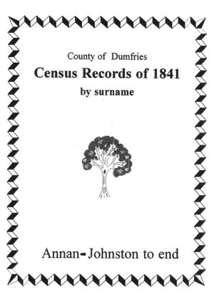 Annan Burgh 1841 Census - Johnston to Y