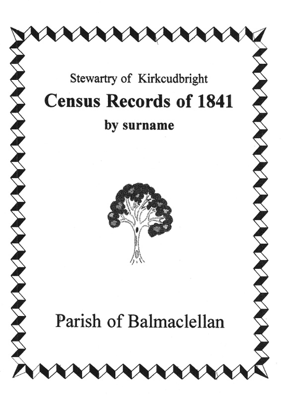 Balmaclellan Parish 1841 Census