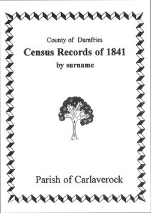Carlaverock Parish 1841 Census
