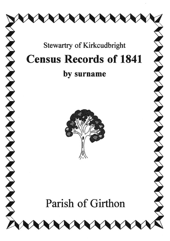 Girthon Parish 1841 Census