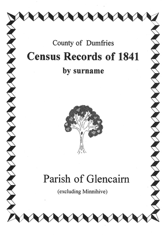 Glencairn Parish (ex Moniaive) 1841 Census