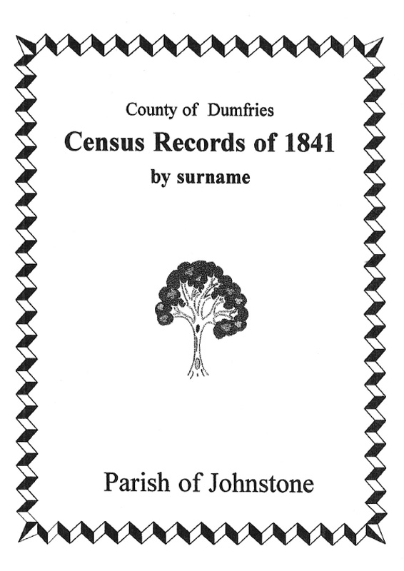 Johnstone Parish 1841 Census