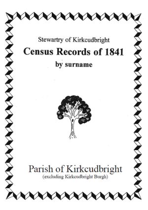 Kirkcudbright Parish (ex Burgh) 1841 Census