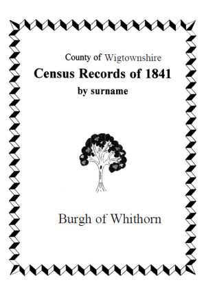 Whithorn Burgh 1841 Census