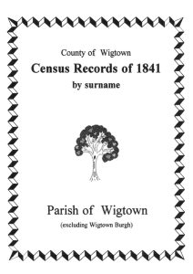 Wigtown Parish (ex Burgh) 1841 Census